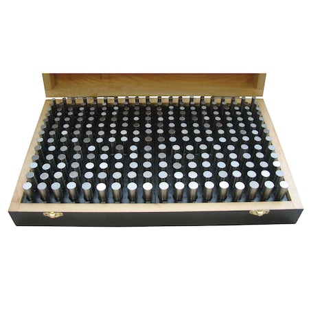 190pc Precision Steel Pin Gauge Set